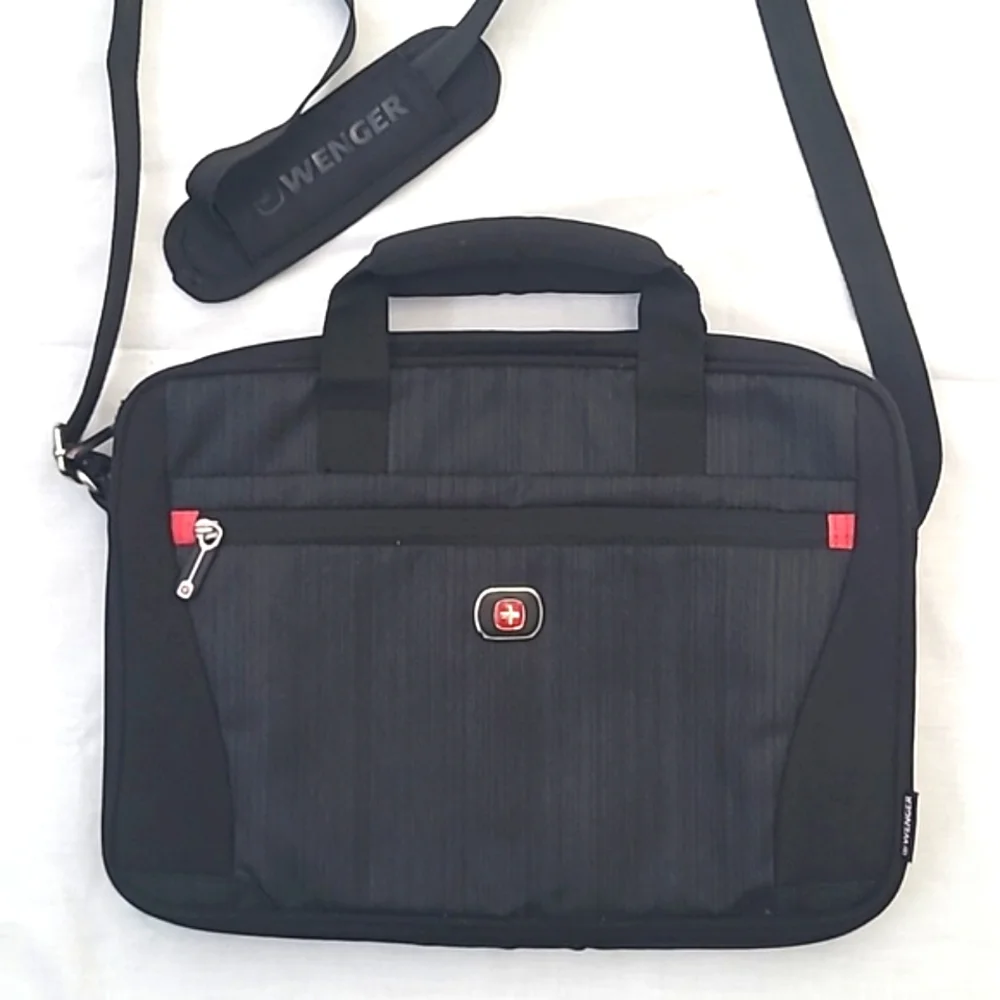 Wenger Structure Laptop Slim Case Swissgear 16 Inch Computer Briefcase Work Bag